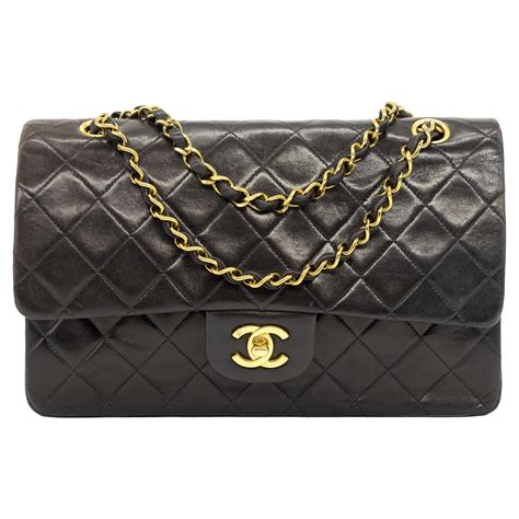 chanel big black quilted bag|Chanel quilted reissue shoulder bag.